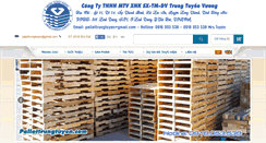 Desktop Screenshot of pallettrungtuyen.com